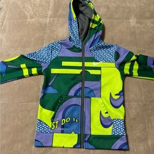 Nike Kids Multicolor Graphic Hoodie